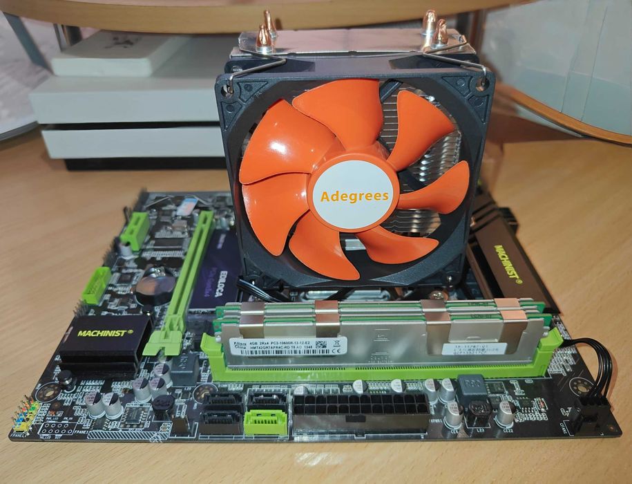 Комплект для ПК: 8 ядер / 16 потоків, 16 ГБ RAM, новий SSD NVMe