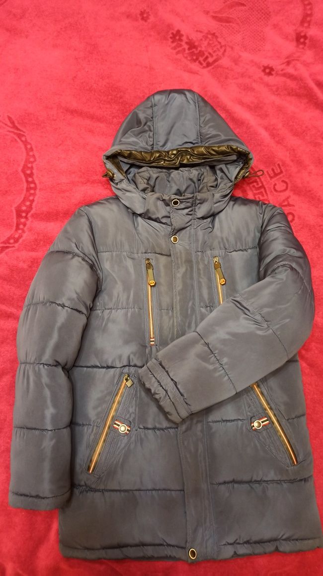 Зимняя куртка 158 см на мальчика 10, 11, 12 лет