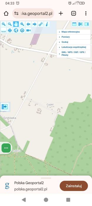 Pole w Kopytniku