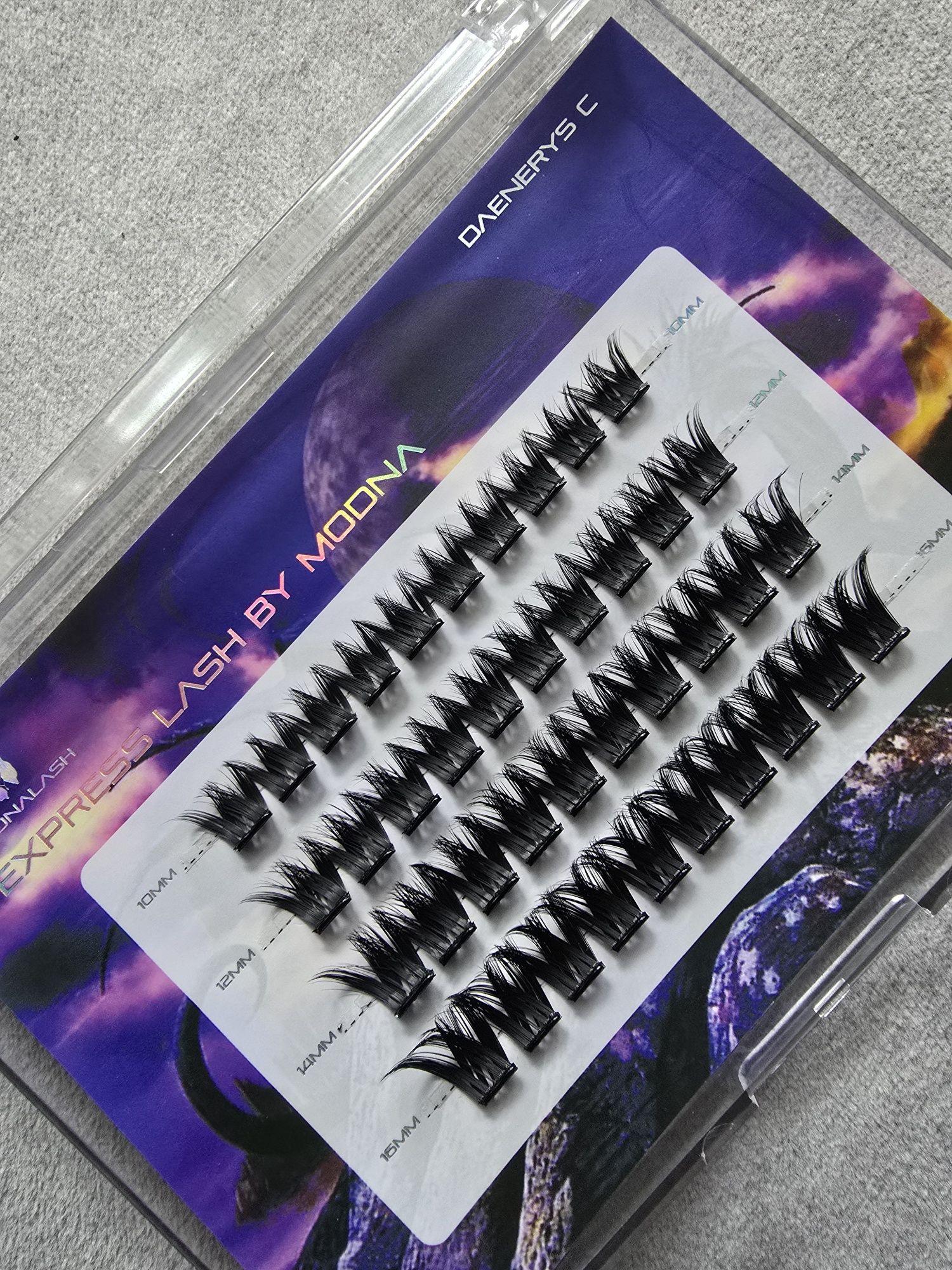 Rzęsy bondingowe Modna Lash #DAENERYS naklejki express lash