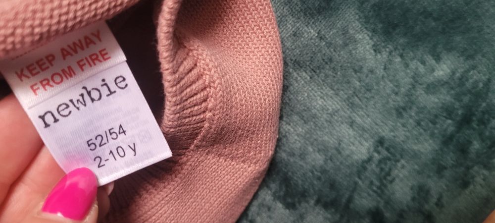 Newbie komplet beret komin 52-54