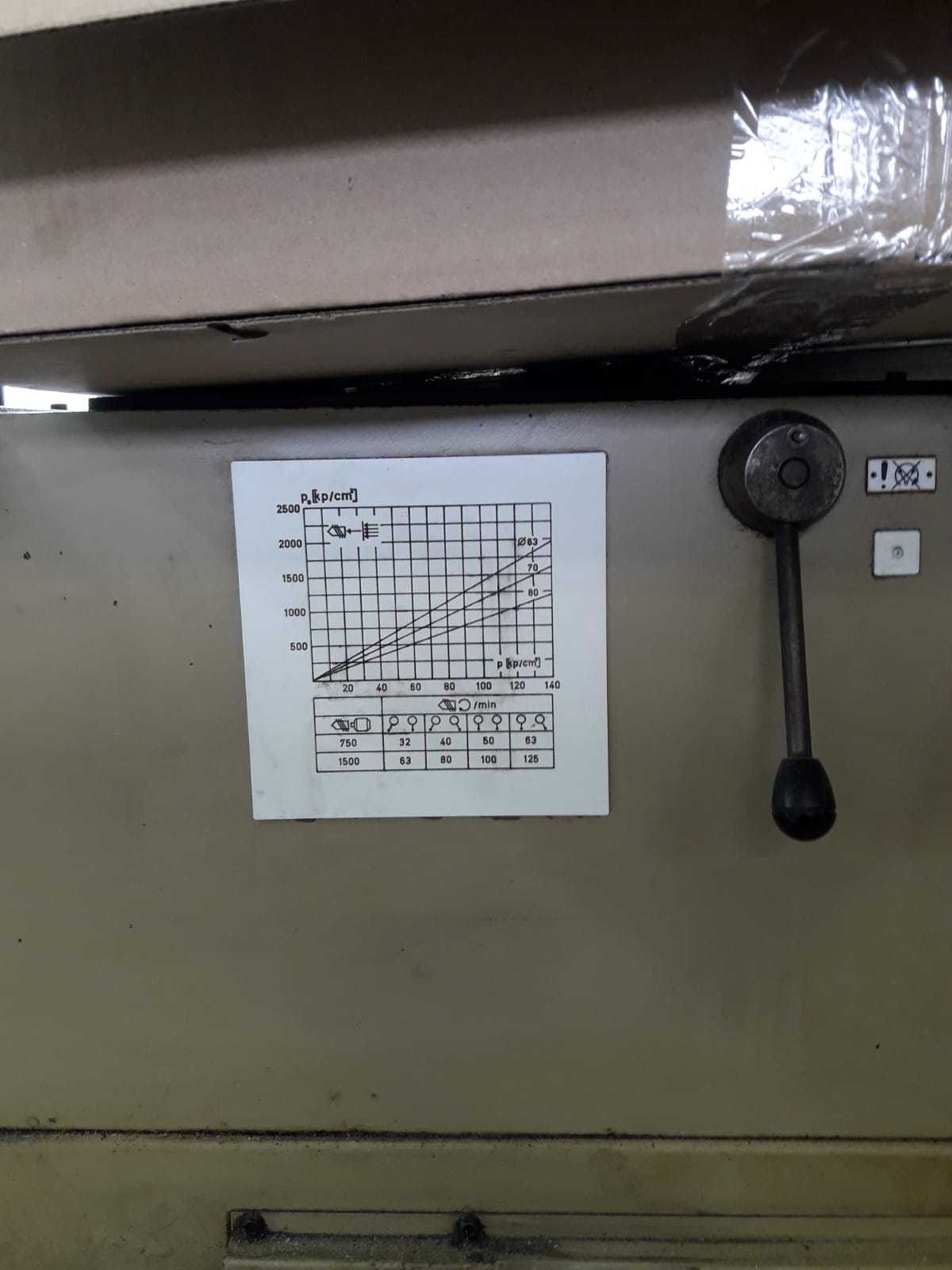 Wtryskarka KuASY 1400/250 ton