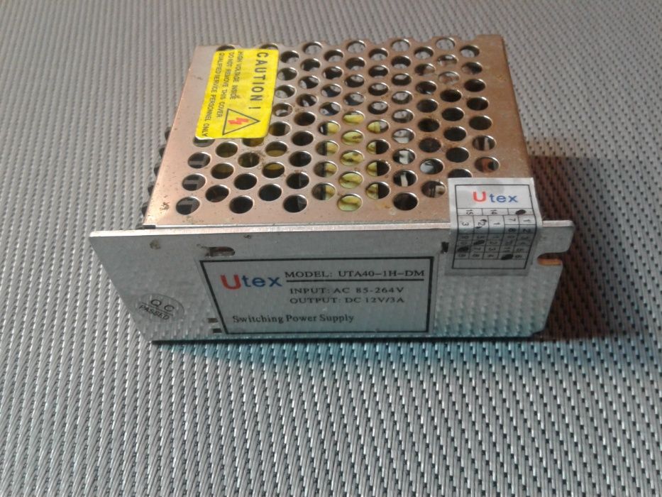 Блок питания Utex UTA40-1H-DM 12В/3А