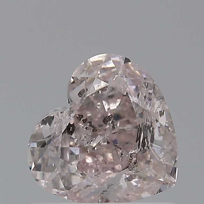 Diament Brylant GIA 1.01 ct Pink / I2 Heart