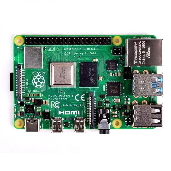 Raspberry Pi 4 model B WiFi DualBand Bluetooth 4GB RAM 1,8GHz