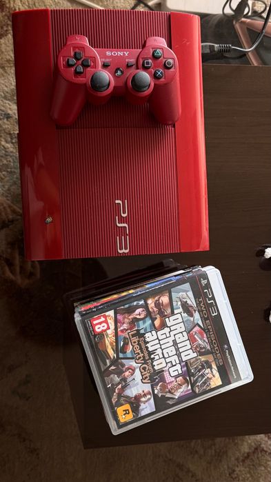 PlayStation 3 com 8 jogos