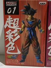 DBZ Banpresto lote de 2 peças - Son goku, Nappa (15 cm )