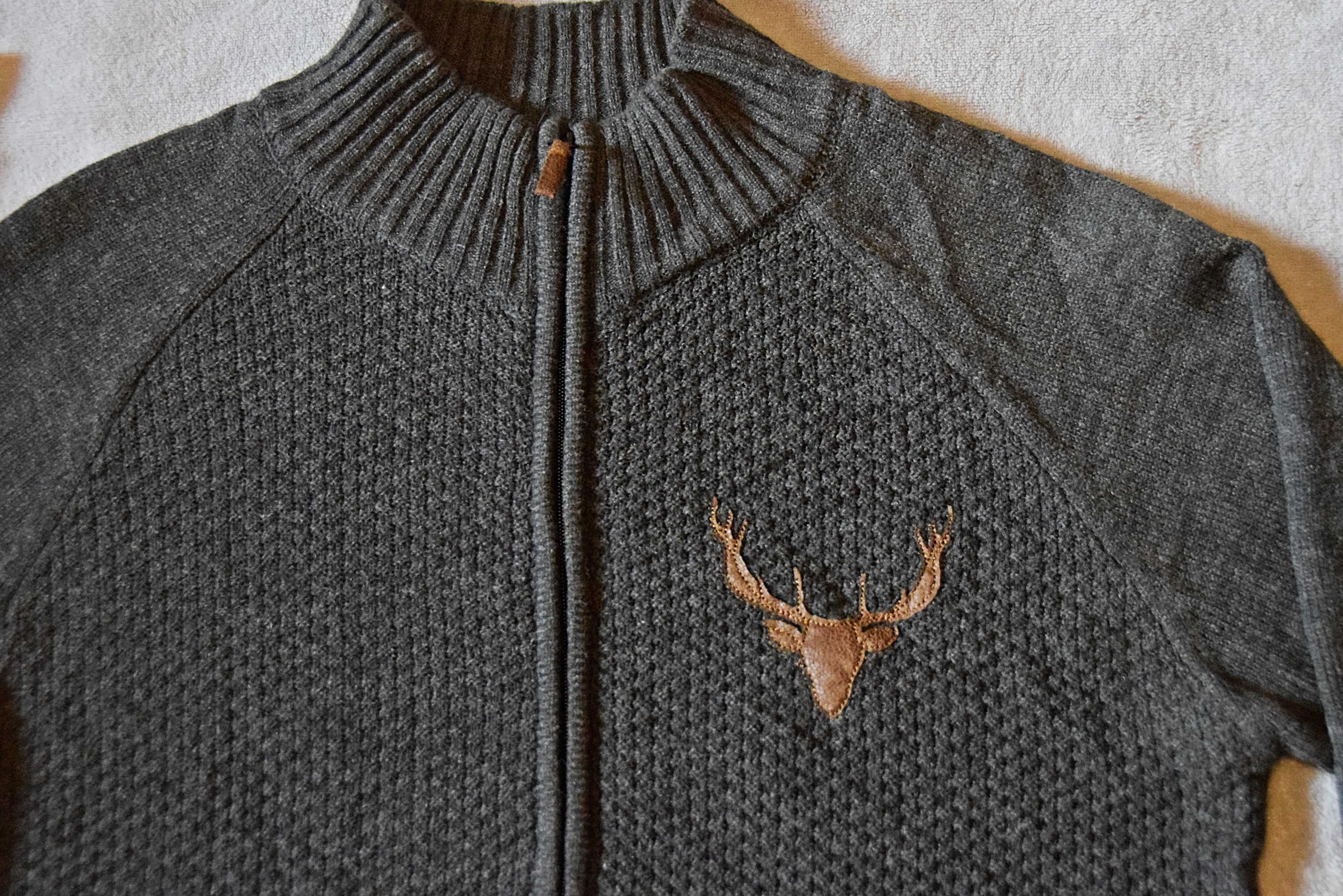 Sweter, półgolf  Kitzo Alpen dla myśliwego L