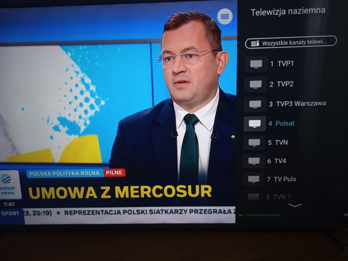 Philips 65, 4K-UHD, Ambielight, Dvb-t2, Smart TV, 2021r