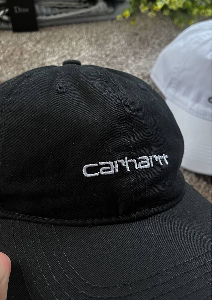 Кепки Carhartt чорні/білі/хакі