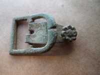 Fivela antiga em Bronze 'trabalhado' , (Flôr)