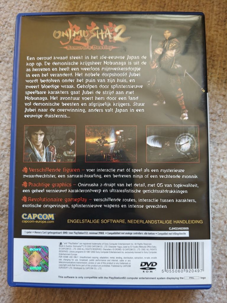 Onimusha 2 Samurais Destiny Stan bardzo dobry