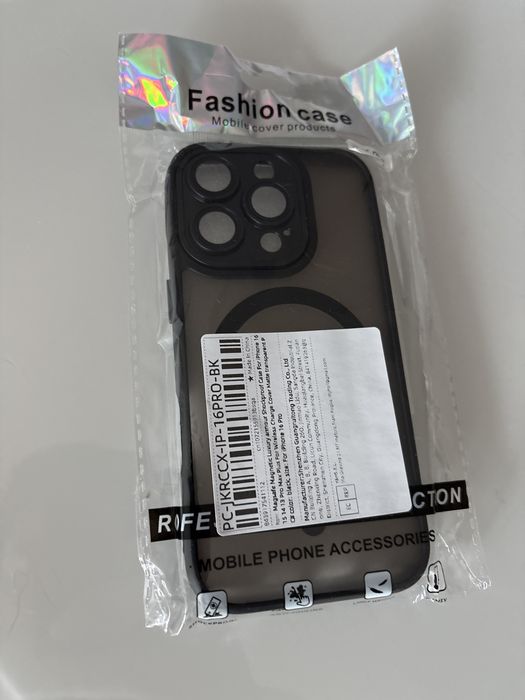 Capa I Phone 16 Pro Preto