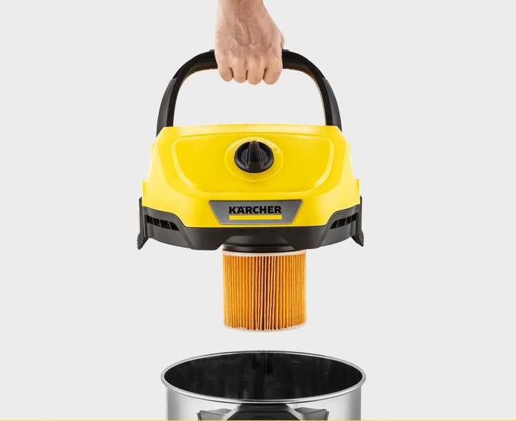 Профессиональный пылесос Karcher wd 3 S Premium inox Пилесос Керхер