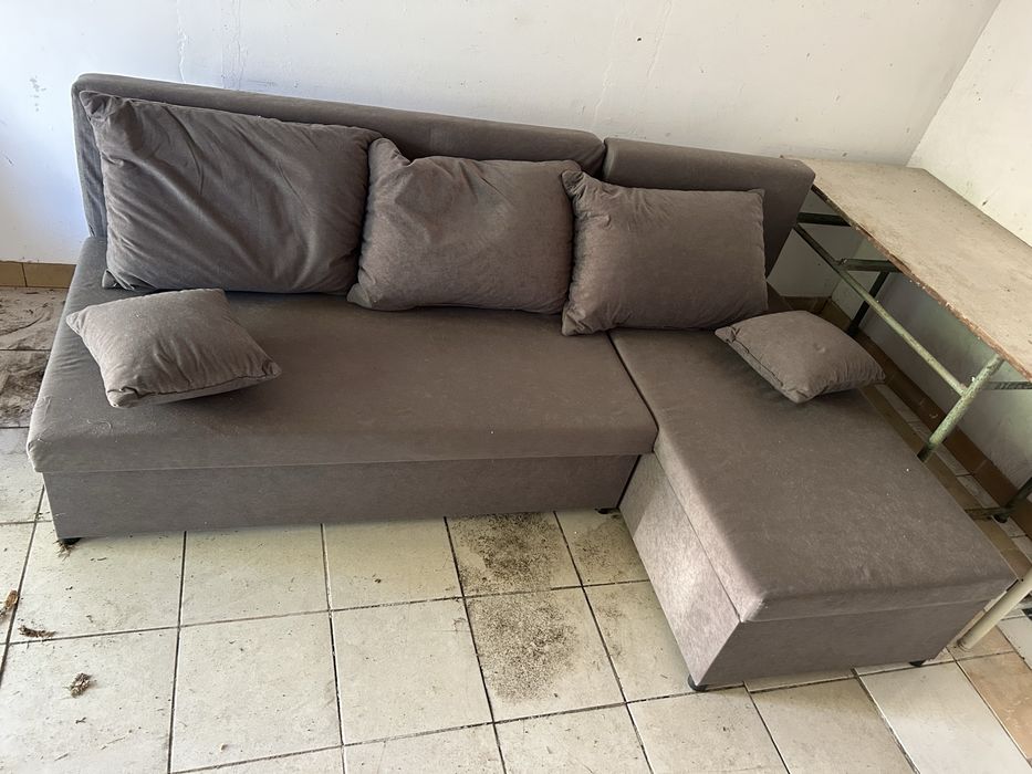 Narożnik z funkcją spania
