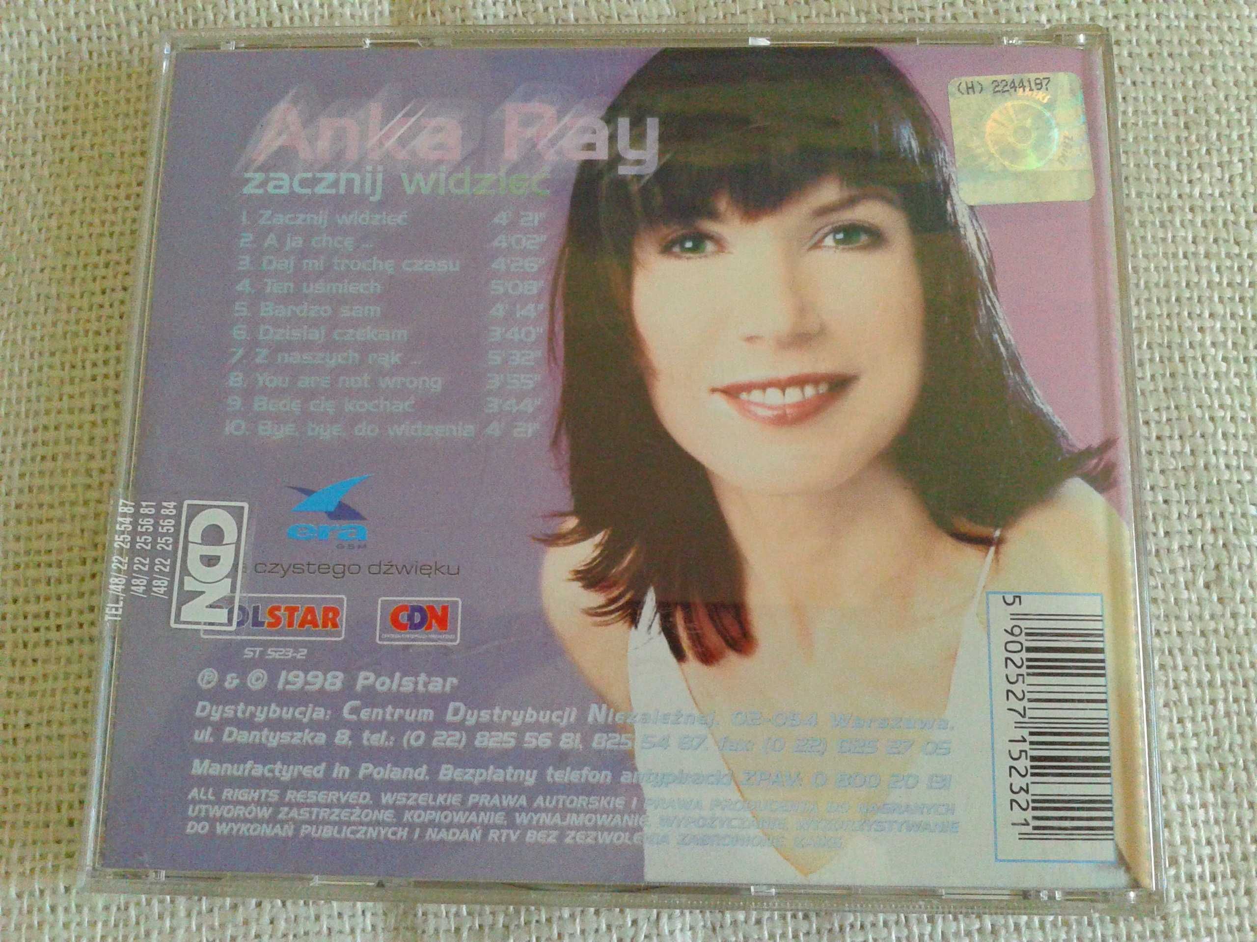 Anka Ray - Zacznij widzieć  CD