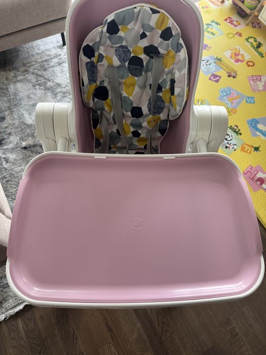 Стільчик для годування Oribel з мʼяким сидінням-вкладишем