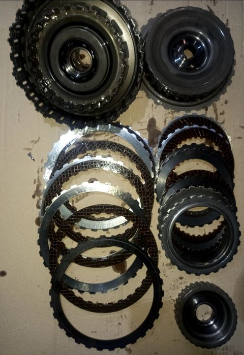 Щеплення DSG 6 DQ250 муфта сцепление диск  ДСГ 6 VW разборка