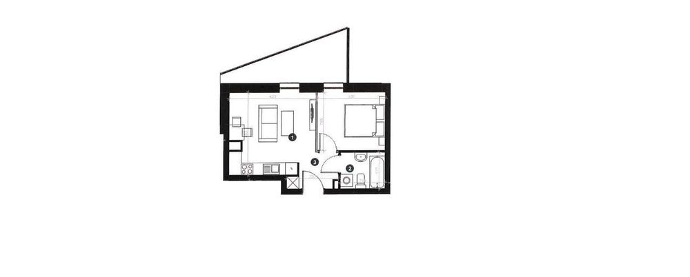 2 pokojowy Loft w centrum! Wysokość 3,7m! Antresol