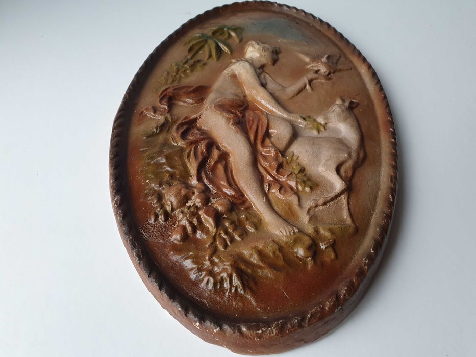 барильєф  декоративне настінне панно, картина "Німфа" Карл Штеррер