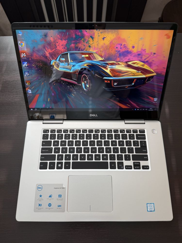 Dell inspiron 15 7570/ i7-8550U/ 16GB/ 512GB SSD/ Geforce 940MX