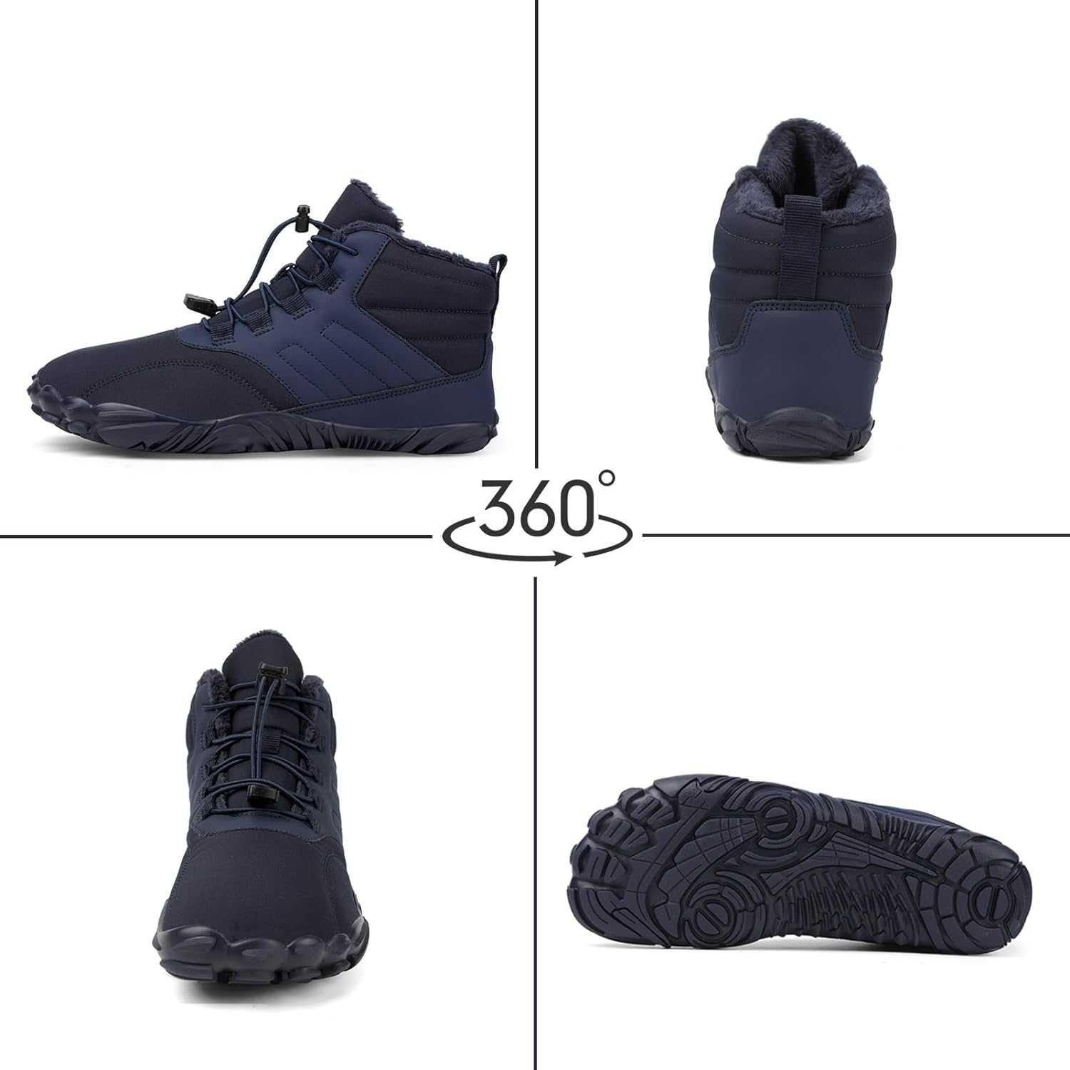 Nowe buty trekkingowe / górskie / wodoodporne / granatowe "40" !2285!