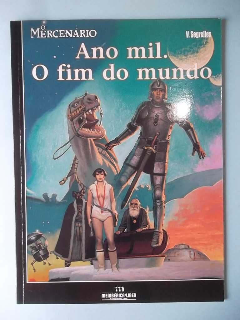 O MERCENÁRIO - Vicente Segrelles - Edições em CAPA DURA Meribérica