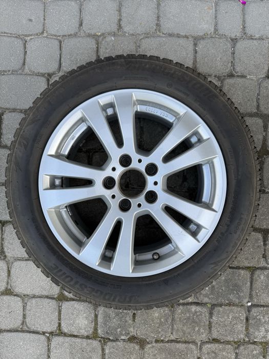 Koła (alufelgi z oponami) 205/55 R16 zimowe Bridgestone