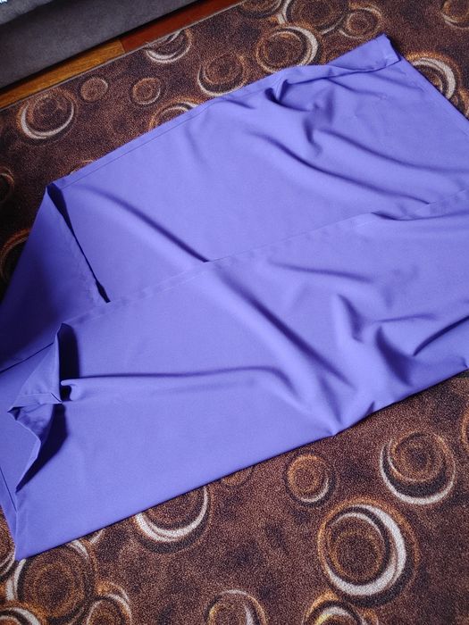 Obrus fioletowy gładki elegancki 120x120