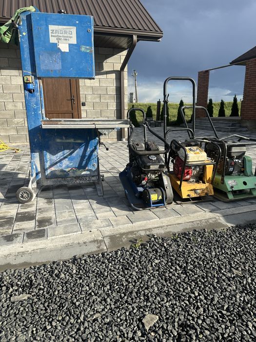 Здам в оренду віброплиту та станок для різки газоблоку