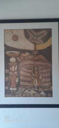 Batik Arte Batik Africana Moçambique