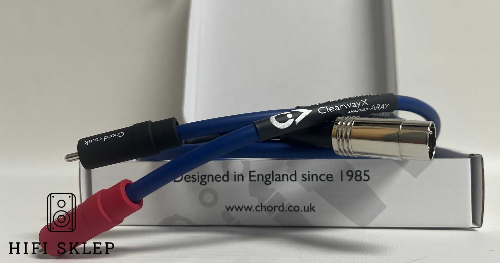Chord  CLEARWAY X Interkonekt 2RCA - DIN - 1,0M/promocja