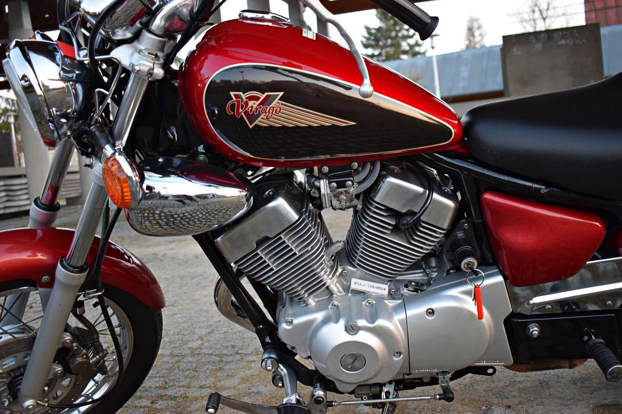 YAMAHA Virago 125 kat B Piękna ZADBANA Bez rdzy W ORYGINALE Bez wkładu