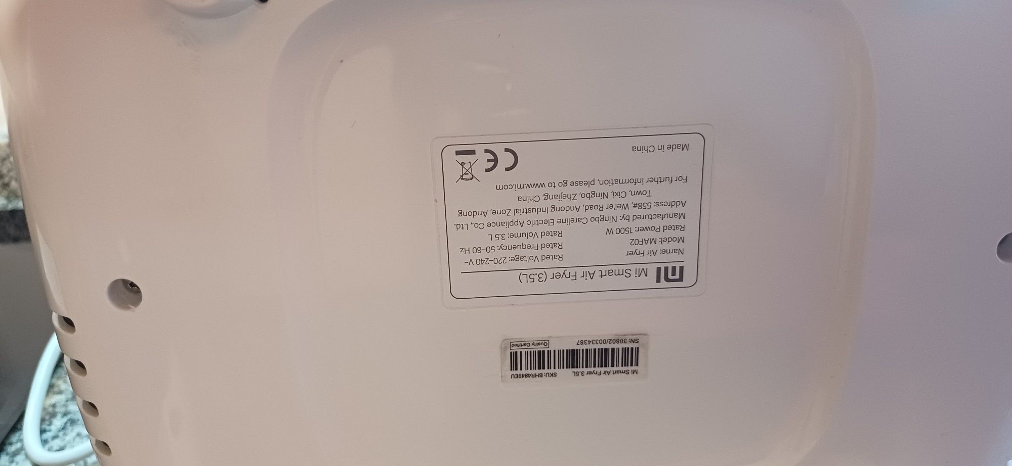 Air Fryer xiaomi 3.5L