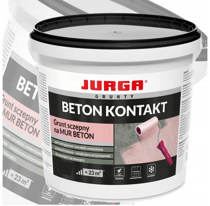 Grunt Szczepny z Piaskiem Kwarcowym BETON KONTAKT Mrozoodporny 1,5 kg