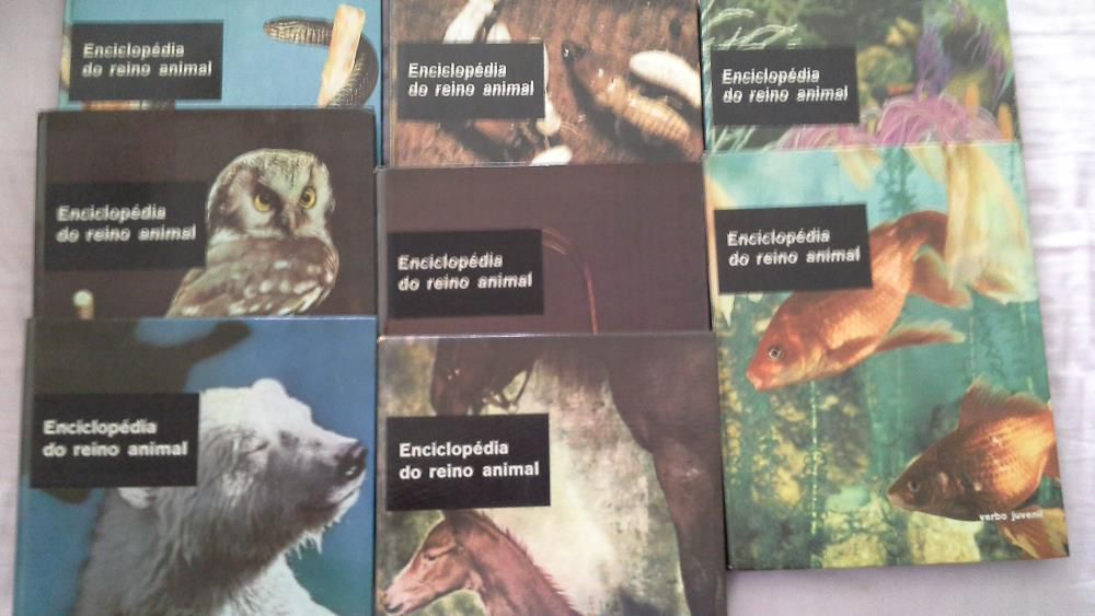 Enciclopédia do Reino Animal 8 volumes