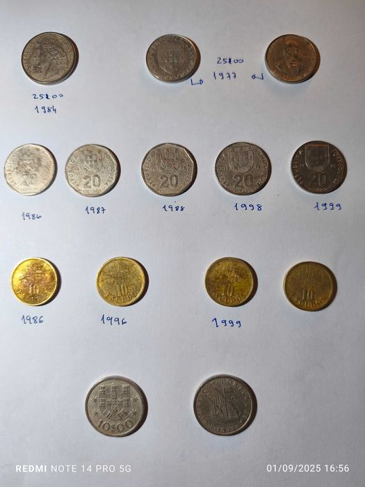 Coleção de moedas