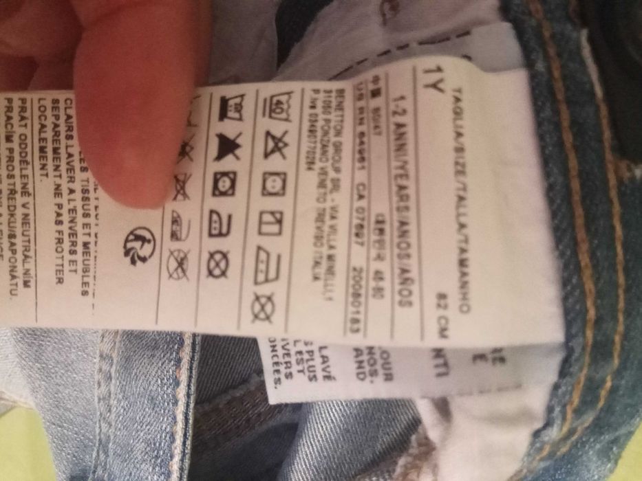 Комбинезон Molo р.62, кофточки, штанишки Next,джинсы Benneton 9-12мес.