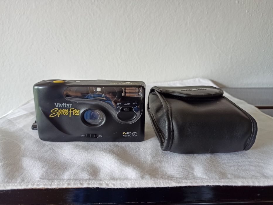 Retro aparat fotograficzny analogowy Vivitar Spree Free