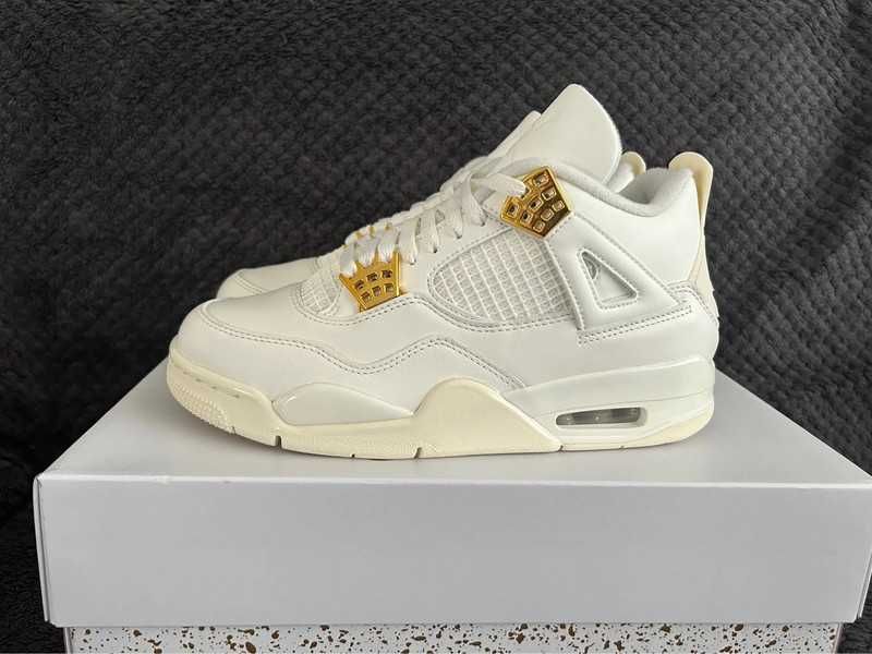 Jordan 4 Retro Metallic Gold R.46