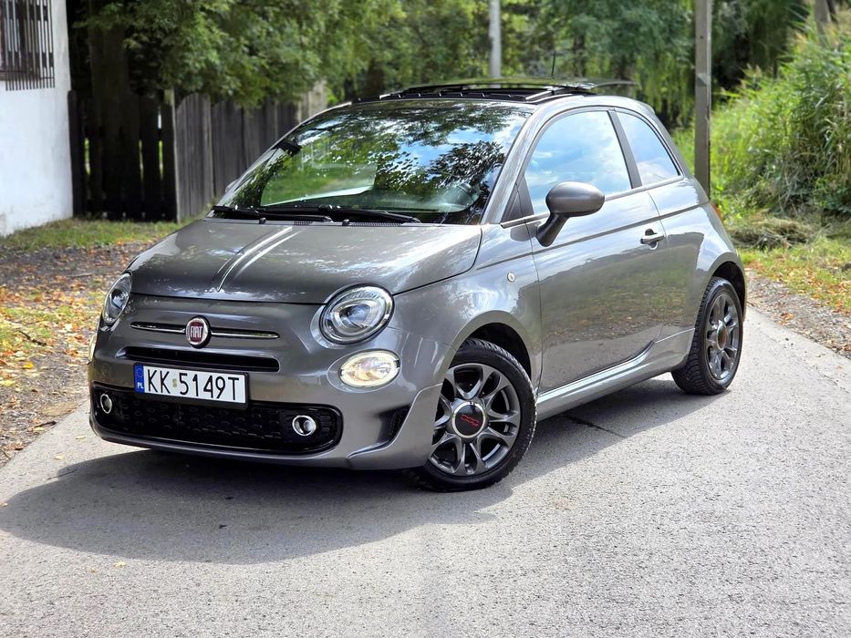 Fiat 500 SPORT 2020r. 1.0 Hybryda 70KM, 45000km, Tablet, Szklany Dach, Alufelgi