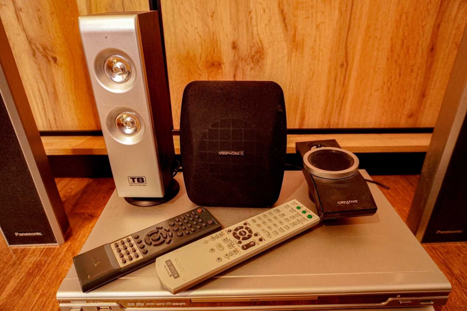 Kino domowe i sprzęt audio – Panasonic, Creative, Pioneer, Wiwa, Sony