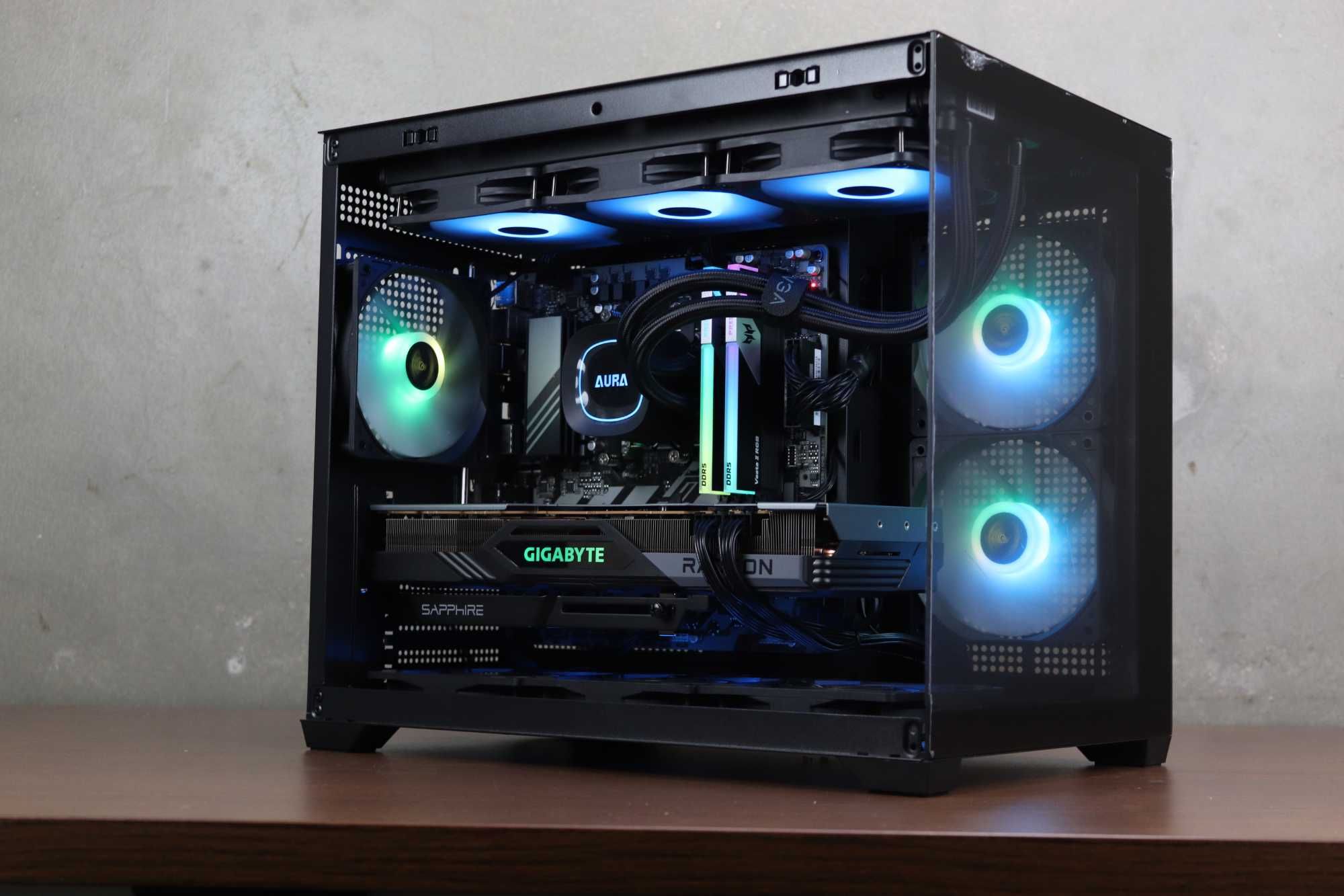 PC Gaming 4K NOVO | RX 7900XTX / 7800X3D / DDR5 / WATERCOOLER / RGB