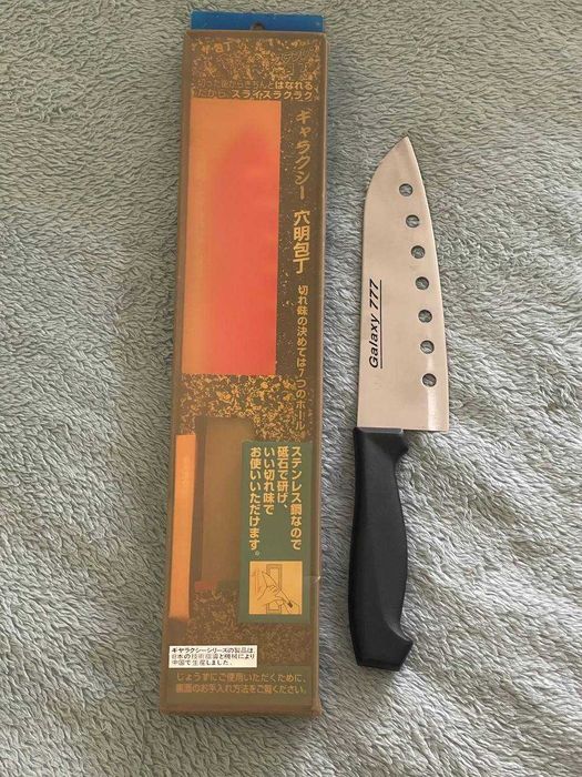 Новый кухонный японский нож Сантоку Galaxy 777