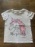 T-shirt jednorożec 128/134 krótki rękaw