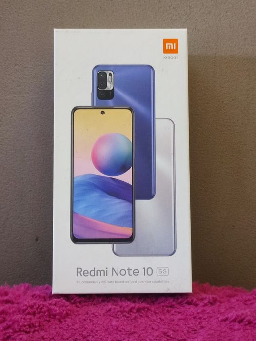 Xiaomi redmi Note 10 5G dual SIM pełen zestaw stan bdb od kobiety