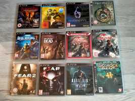 Gry grozy PS3 Fear, Redident evil i inne