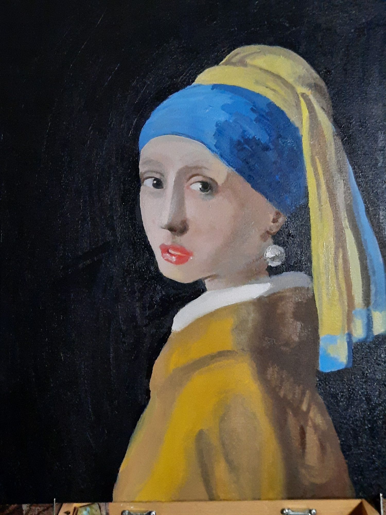 Картина "Девушка с жемчужной сережкой "