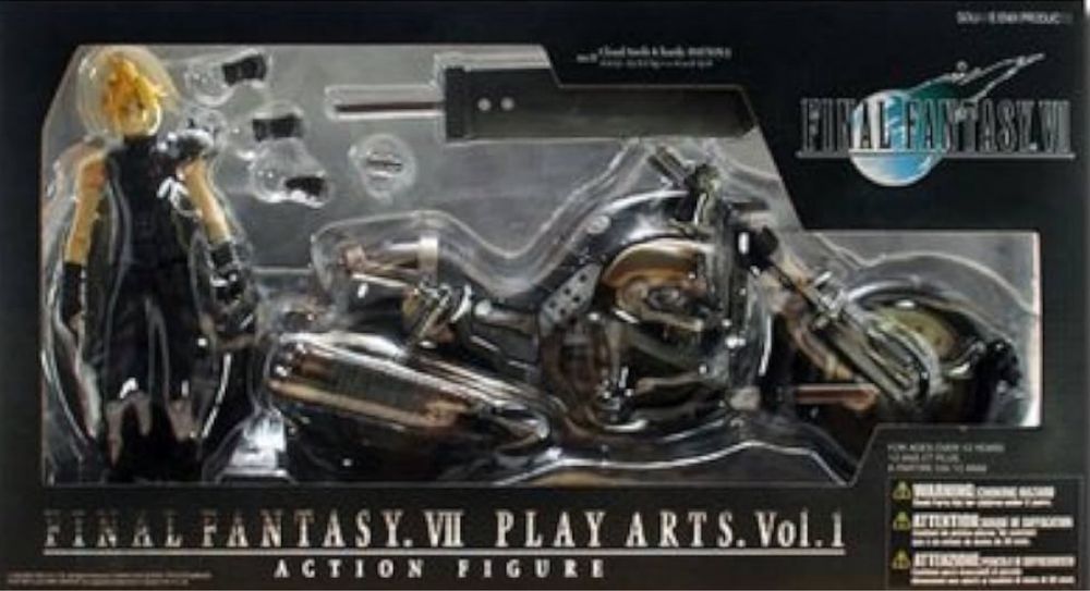 Коллекционная фигурка Final Fantasy VII Cloud & Hardy Daytona Figure