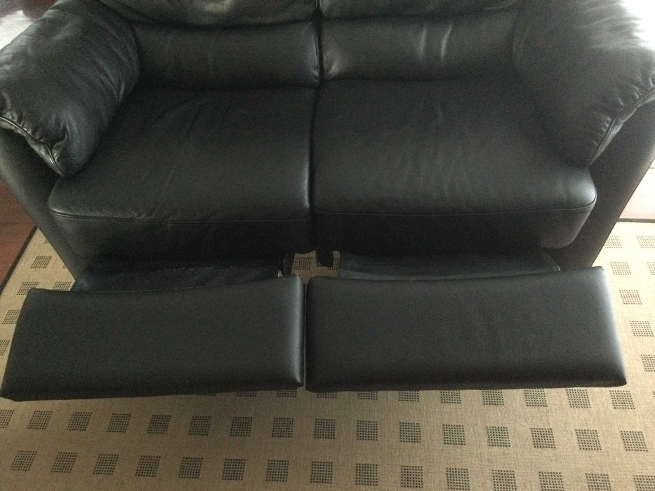 Sofá todo em pele Divani Divani